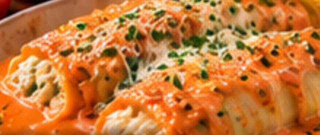 Manicotti Rose.