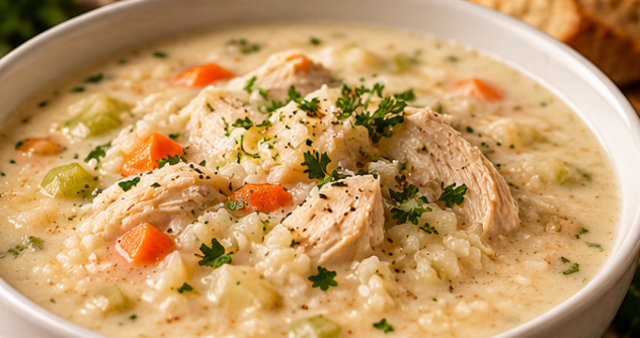 Chicken Cream Rice.