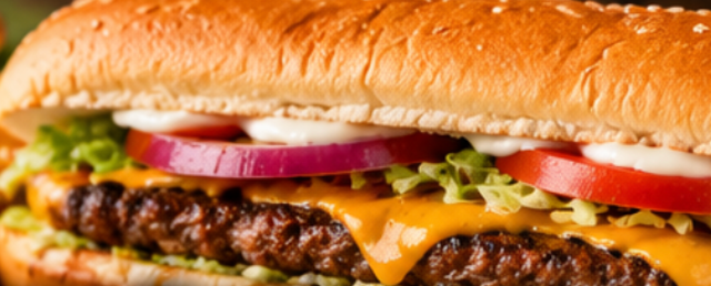 Cheeseburger Hoagie.