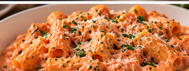 Rigatoni Rose.