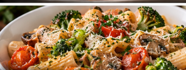 Rigatoni Primavera.
