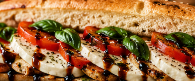 Chicken Caprese.