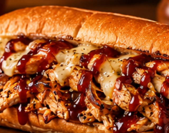 BBQ Chicken Cheesesteak.