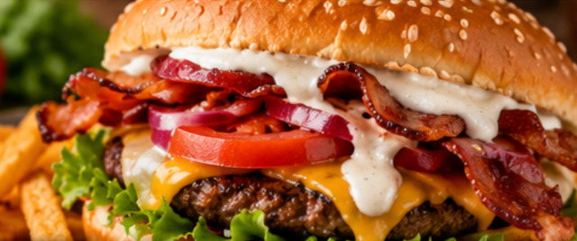 Ranch BLT Burger.