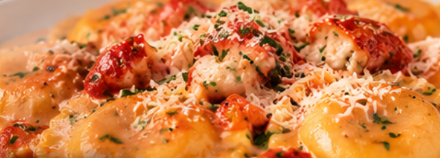 Lobster Ravioli.
