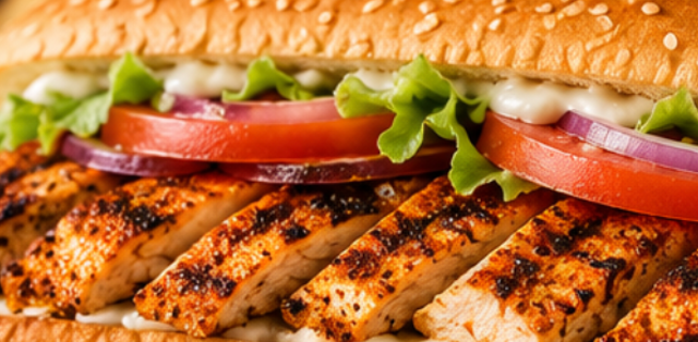 Grilled Chicken Cajun.