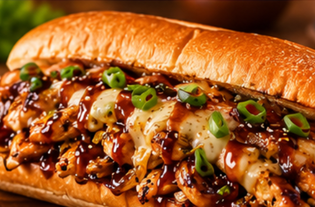 Teriyaki Chicken Cheesesteak.