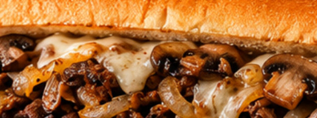 Shroom Cheesesteak.